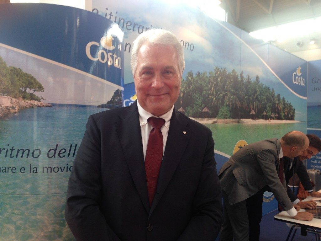 Carlo Schiavon country manager Italy di Costa Crociere. Fantoni direttore vendite