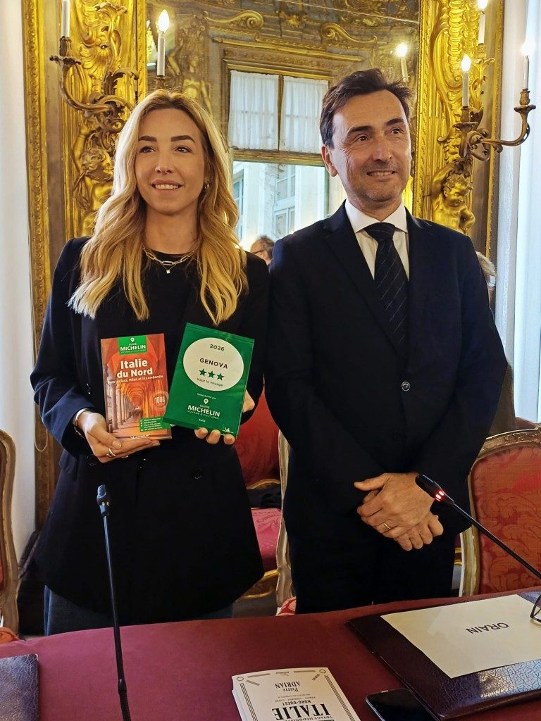 Genova entra nel firmamento Michelin: “Vale il viaggio” e tre stelle ai Musei di Strada Nuova