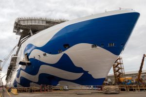 Varata presso gli stabilimenti Fincantieri di Monfalcone la Sun Princess