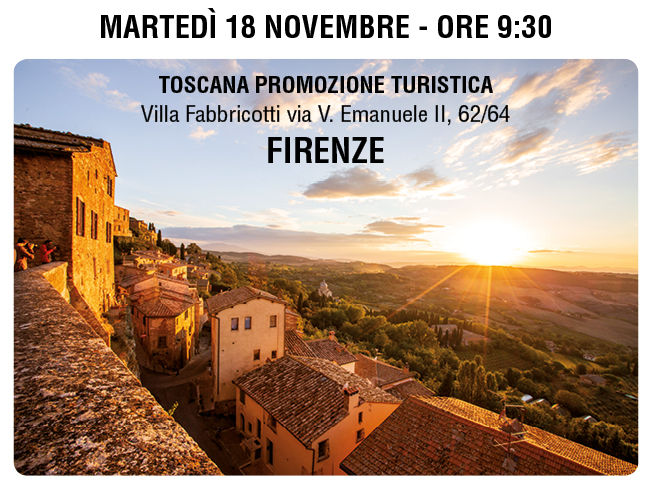 Toscana Promozione Turistica al fianco degli operatori di settore per sviluppare l’offerta e l’incoming