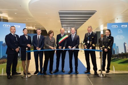 Ita Airways: taglio del nastro per il primo volo diretto tra Roma e Houston