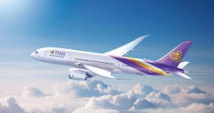 Thai Airways potenzia la flotta con il leasing di 10 Boeing 787
