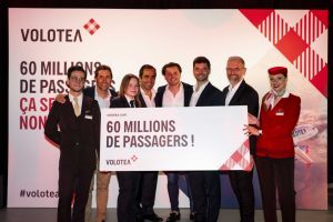 Volotea taglia il traguardo dei 60 mln di passeggeri e punta agli 800 mln di fatturato