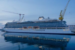 Fincantieri: consegnata la Viking Saturn. Decima della sua classe, dispone di 465 cabine