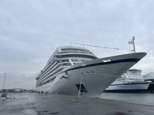 L’approdo della Viking Star al terminal di Fusina dà il via alla stagione crocieristica di Venezia