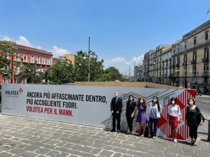 Volotea a fianco della cultura con la riqualificazione dell’area di accesso al Mann di Napoli
