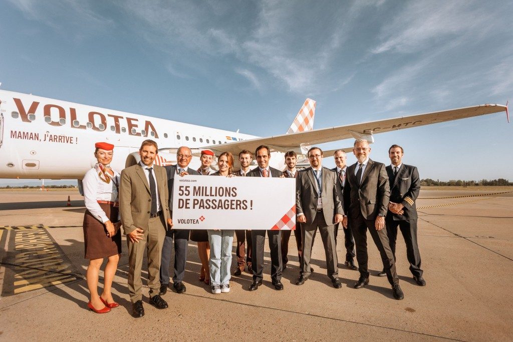 Volotea, 55 milioni di passeggeri trasportati dal 2012