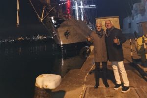 Tour2000AmericaLatina: una serata speciale con gli adv sul veliero della marina militare peruviana