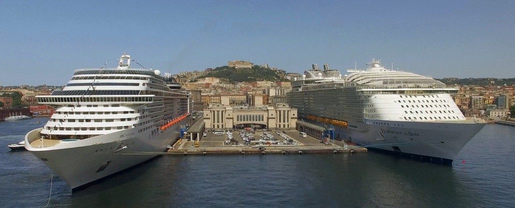 Nel 2025 a Napoli sbarcheranno 2,1 milioni di crocieristi