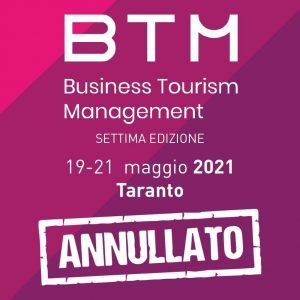 La manifestazione Btm Puglia 2021 è stata annullata