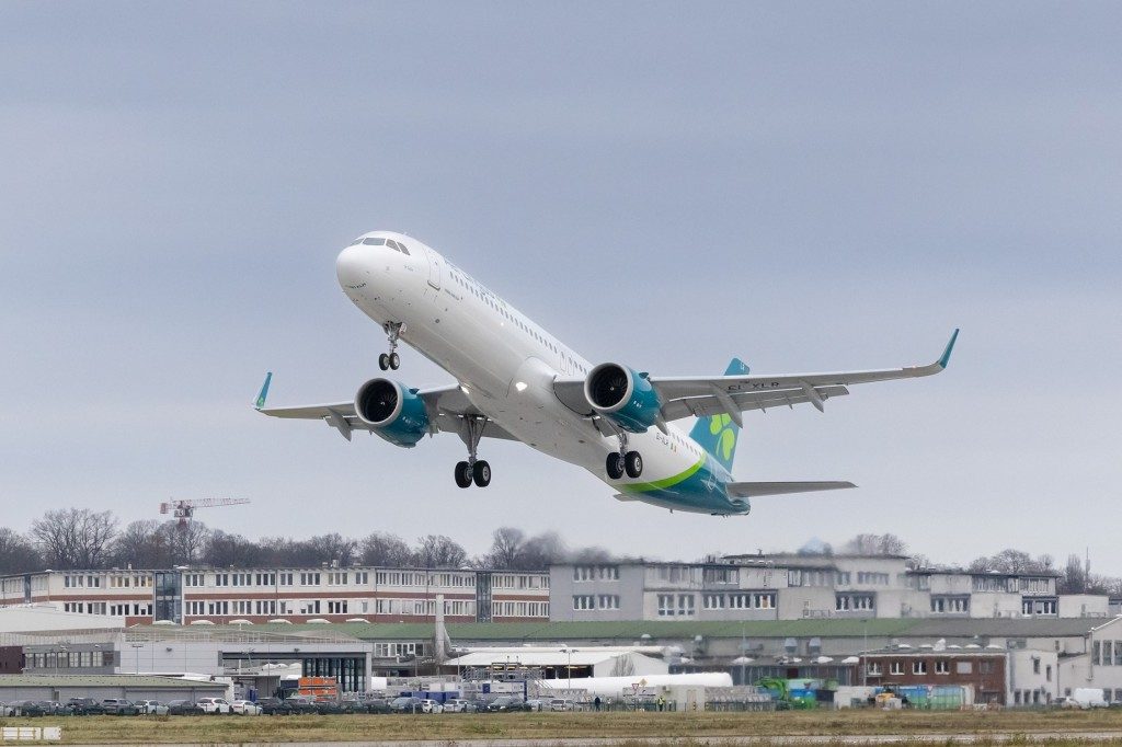 Aer Lingus ha accolto in flotta il primo dei sei Airbus A321Xlr in ordine