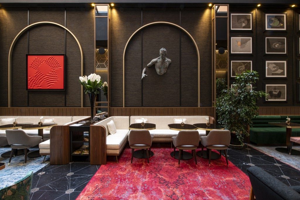 Concreta e CaberlonCaroppi a monte del progetto capitolino Umiltà 36 della Shedir Collection