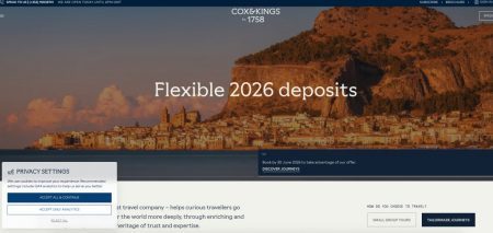 Cox & Kings rinnova il marchio e apre al mercato Usa