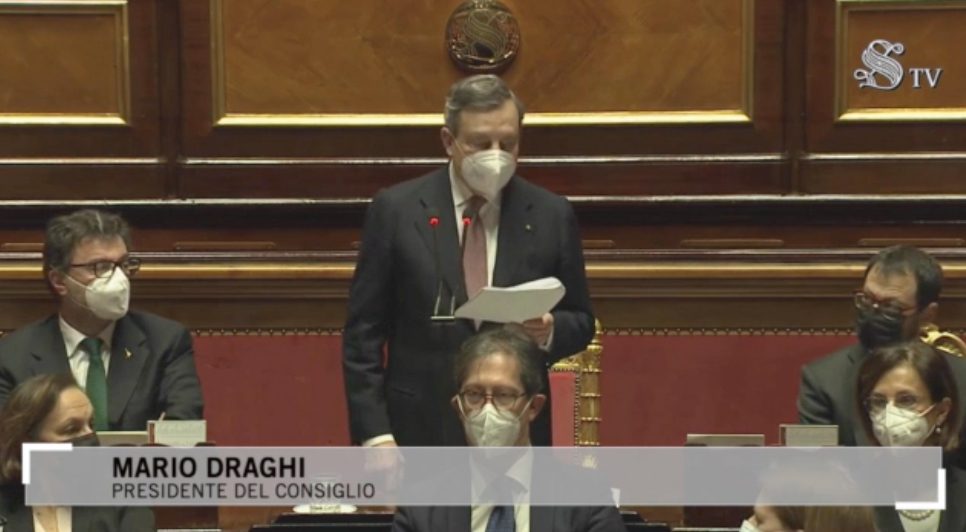 Draghi: «Rafforzare il turismo e aiutare le imprese e i lavoratori del settore»