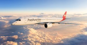 Helvetic Airways: alla base di Zurigo il primo dei quattro nuovi Embraer E195-E2