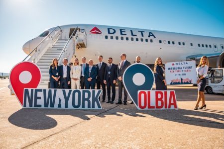 Delta Air Lines operativa 4 volte a settimana sulla Olbia-New York Jfk