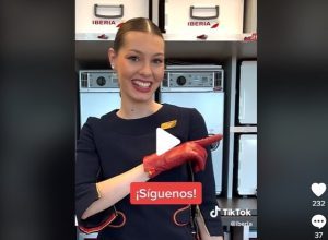 Iberia sbarca su TikTok alla conquista di nuovi, giovani passeggeri