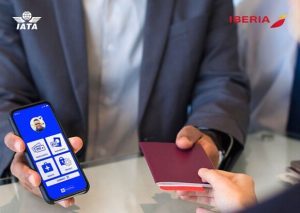 Iberia sperimenta lo Iata Travel Pass anche sulla Madrid-Panama