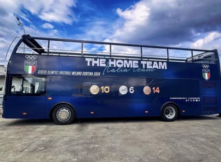 Busitalia accompagna l’Italia Team al Quirinale per la riconsegna del Tricolore delle Olimpiadi
