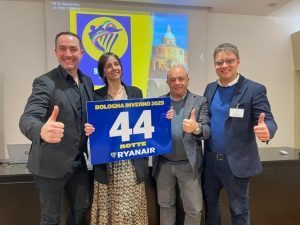 Ryanair punta ai 6 mln di passeggeri a Bologna. Torna il volo per Amman