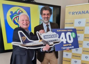 Ryanair posiziona il quinto aeromobile a Catania e aggiunge al network 5 nuove destinazioni