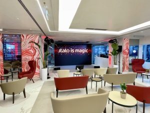 Italo: taglio del nastro per la nuova lounge da oltre 300 mq a Roma Termini