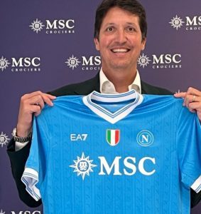 Msc Crociere è main sponsor della Ssc Napoli per il terzo anno consecutivo