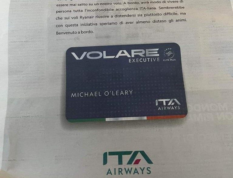 Ryanair-Ita Airways: il botta e risposta continua…