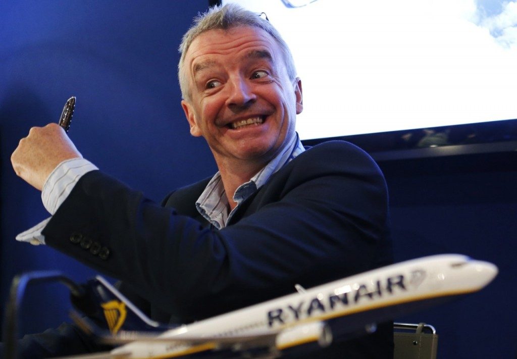 O’Leary: «Alitalia, Air France Lufthansa, sono compagnie insolventi»