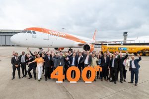 EasyJet: il rinnovo della flotta continua con l’arrivo del 400° aeromobile Airbus, un A321neo