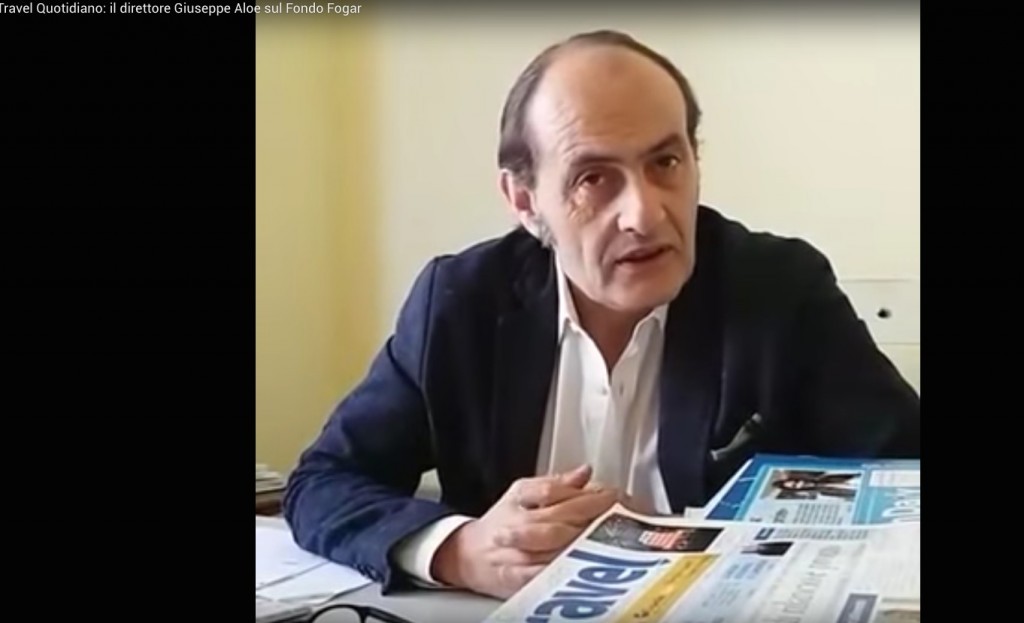 Giuseppe Aloe presenta il webinar Fiavet sul Fondo Fogar