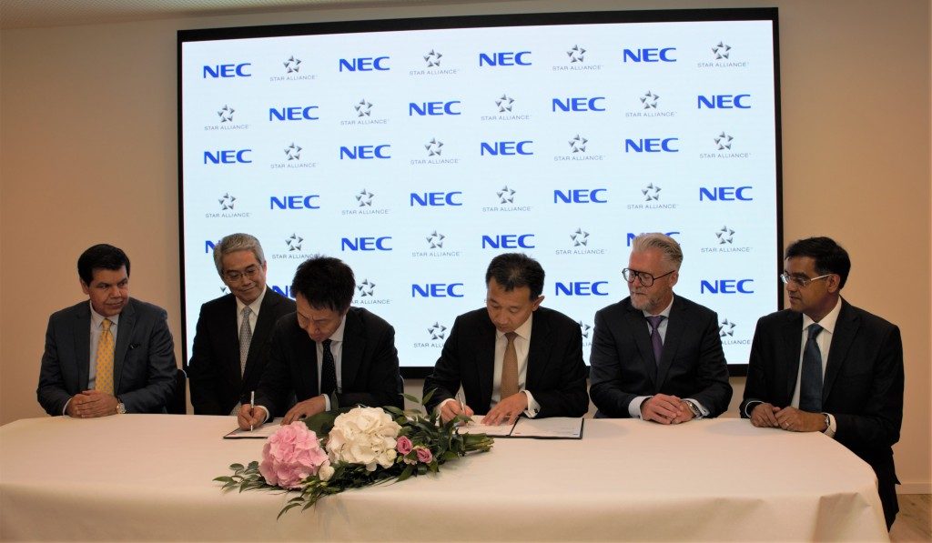 Partnership Star Alliance e NEC Corporation per l’identificazione biometrica