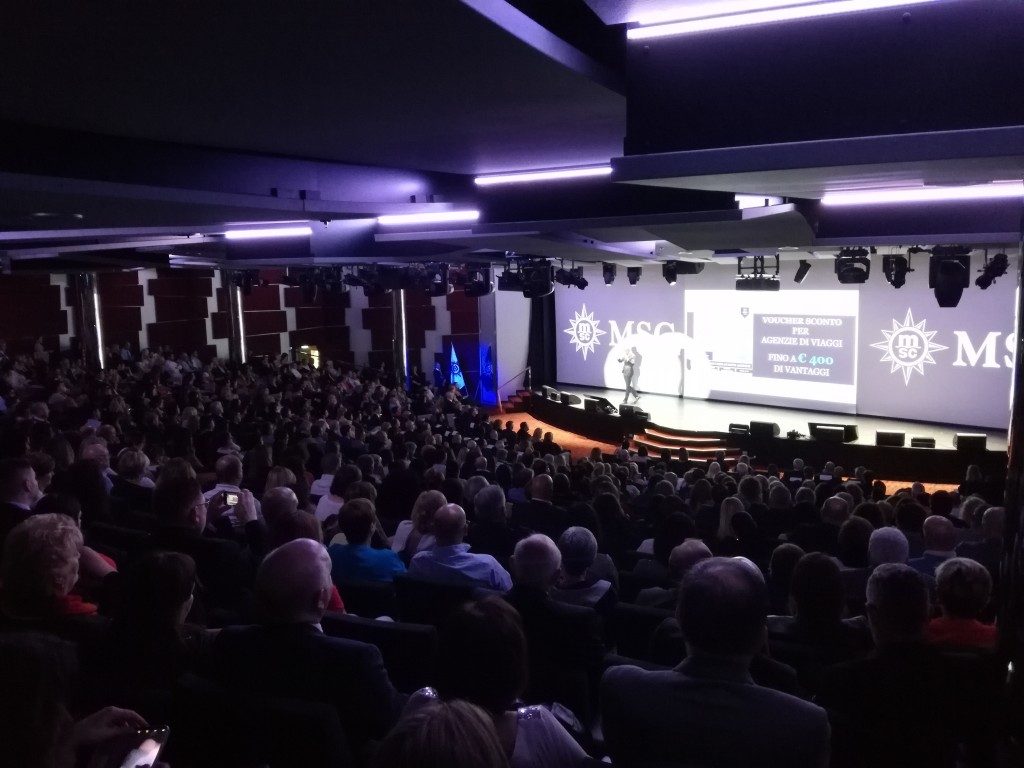 Massa: «Vogliamo la leadership». Tre giorni di festa per MSC Seaview