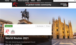 World Routes posticipato al 10-12 ottobre 2021, a Fiera Milano