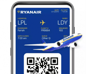 Ryanair: dal 12 novembre le carte di imbarco saranno solo digitali
