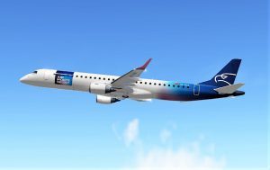 Air Montenegro: pronto il primo Embraer 195 con la nuova livrea