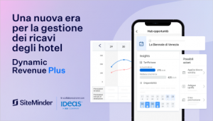 SiteMinder: approda anche in Italia la soluzione Dynamic Revenue Plus