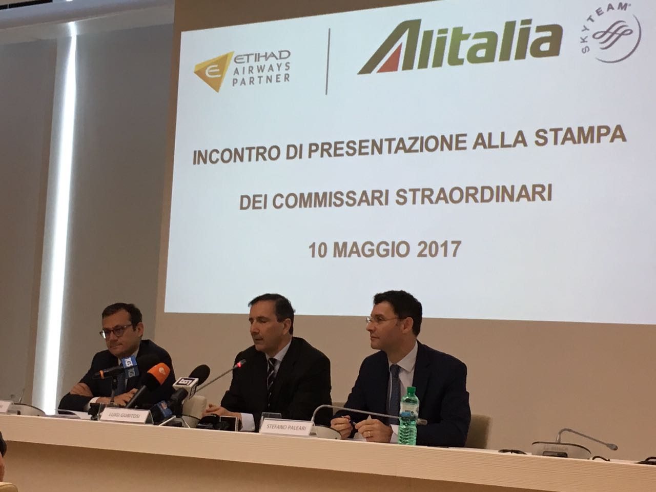 Alitalia-Gubitosi: «Entro settembre la scelta del partner»