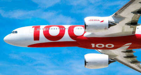 Iberia a 100 giorni dall’inizio delle celebrazioni per il centenario